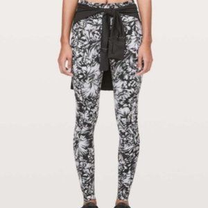 NEW! LULULEMON FULL-LENGTH NIGHT GARDEN WUNDER UNDER floral print leggings sz XS